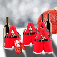 HKM-837395 Portable Cloth Candy Bag for Christmas Decoration - Pastoral & Modern Art Style