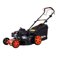 HKM-837459 20-Inch Self-Propelled Gas Lawn Mower with 163cc Engine