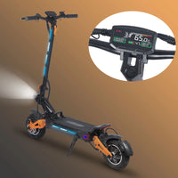 HKM-837459 All-Terrain Electric Mobility Scooter with Dual Motors and Long Range - Foldable, Waterproof, 3000W Motor, 200 kg Load Capacity