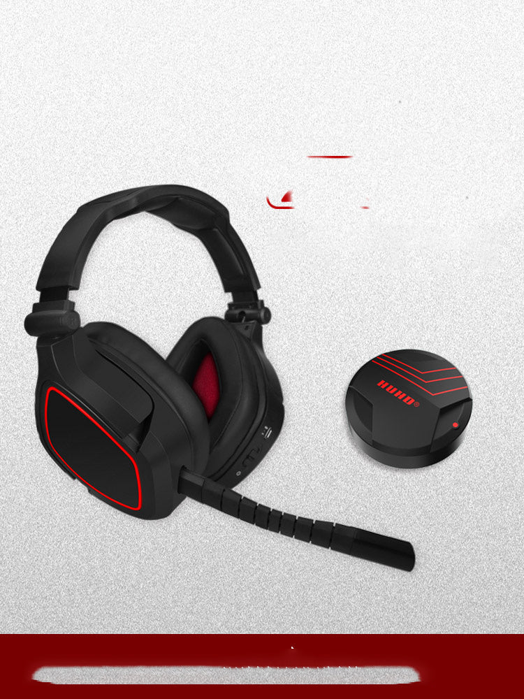 HKM-837459 Wireless Gaming Headset with Microphone and Body Button Control