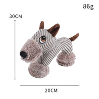 HKM-8375613 Large Plush Dog Squeaky Toy for Interactive Chewing Fun and Bonding - Ideal for Medium to Large Dogs