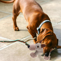 HKM-8375613 Large Plush Dog Squeaky Toy for Interactive Chewing Fun and Bonding - Ideal for Medium to Large Dogs