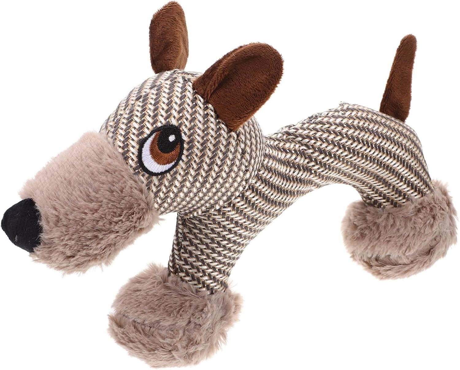 HKM-8375613 Large Plush Dog Squeaky Toy for Interactive Chewing Fun and Bonding - Ideal for Medium to Large Dogs