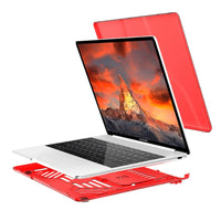 HKM-837651 2-in-1 Foldable Laptop Stand and Hardshell Case for Huawei Matebook X Pro 13.9 (2020)