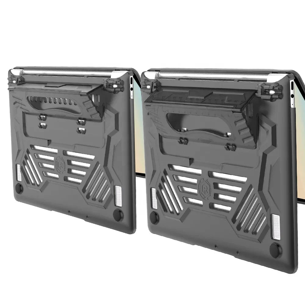 HKM-837651 2-in-1 Foldable Laptop Stand and Hardshell Case for Huawei Matebook X Pro 13.9 (2020)