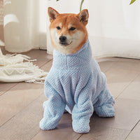 HKM-8377789 Quick-Drying Absorbent Cotton Towel for Pets - Multiple Sizes Available