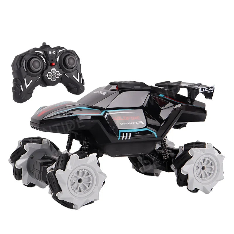 HKM-837779 Battery Operated 2.4GHz Off-Road RC Stunt Car for Kids with Lights and Music