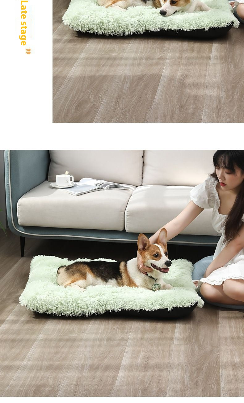 HKM-8378173 Thickened Winter Warm Mat for Dogs - Plush & Cozy, Multiple Sizes Available