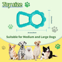 HKM-8379581 Interactive Dog Chewing Toy with Teeth Grinding Function and Pull Ring Design