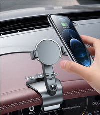 HKM-837971 1200° Rotating Mobile Phone Holder for Car Dashboard, Sun Visor, and Office Desk - Multi-functional Design
