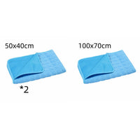 HKM-8379965 Cooling Pet Sleeping Mat Made of Ice Silk and Mesh for Hot Weather