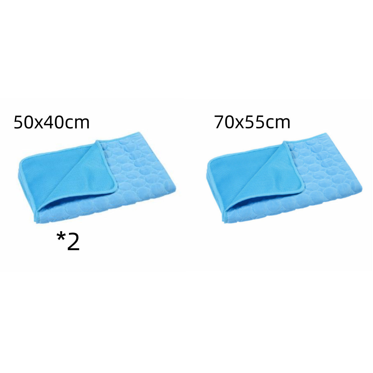 HKM-8379965 Cooling Pet Sleeping Mat Made of Ice Silk and Mesh for Hot Weather