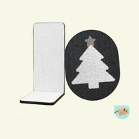 HKM-8384061 Christmas Cat Scratch Board with Various Designs and Mouse Toy