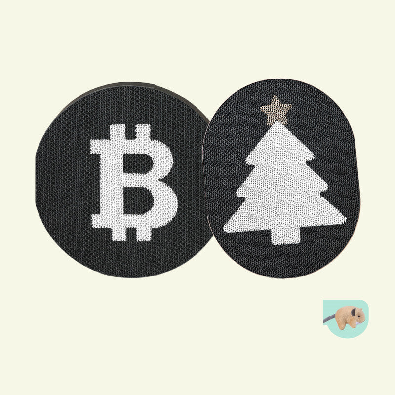 HKM-8384061 Christmas Cat Scratch Board with Various Designs and Mouse Toy