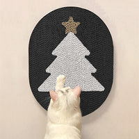 HKM-8384061 Christmas Cat Scratch Board with Various Designs and Mouse Toy