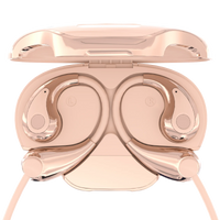 HKM-838419 YX49 Elegant ENC Earbuds with LED Battery Indicator and JL Chipset - Suitable for Sports - Available in Pink, White, Black
