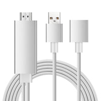 HKM-838483 High-Definition HDMI Adapter Cable for Dual Screen Sharing, 0.8m Length