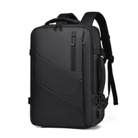 HKM-838483 Versatile Waterproof USB Nylon Backpack for 15.6 Inch Laptops