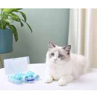 HKM-8385341 Adjustable Anti-Scratch Cat Foot Covers with Leak Holes for Easy Bathing and Grooming