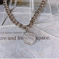 HKM-8385853 Large Iron Dog Necklace Collar for All Sizes (XS-5XL)