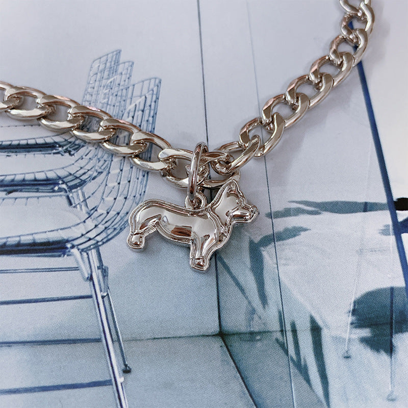 HKM-8385853 Large Iron Dog Necklace Collar for All Sizes (XS-5XL)
