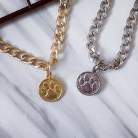 HKM-8385853 Large Iron Dog Necklace Collar for All Sizes (XS-5XL)