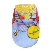 HKM-8386237 Cotton Striped Vest for Dogs in Multiple Spring and Summer Colors