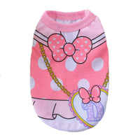 HKM-8386237 Cotton Striped Vest for Dogs in Multiple Spring and Summer Colors