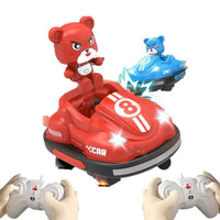 HKM-838675 Mini RC Bumper Cars with Lights and Music – Interactive Multiplayer Game for Kids and Parents
