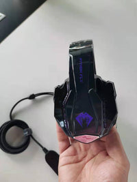 HKM-838739 Wired Gaming Headset with Microphone, 50mm Speakers, USB Connection, Comfortable Design, 3m Braided Cable
