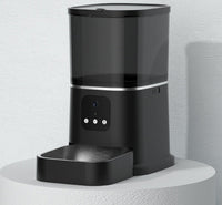 HKM-8387645 Smart WiFi Pet Feeder with APP Control, Voice Recorder & Large 6L Capacity for Dogs and Cats
