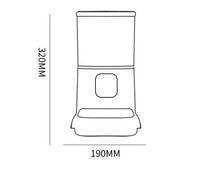 HKM-8387645 Smart WiFi Pet Feeder with APP Control, Voice Recorder & Large 6L Capacity for Dogs and Cats