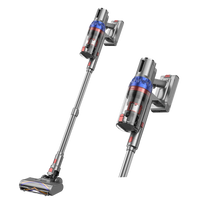 HKM-838995 Cordless Spin Dust Tool Vacuum Cleaner for Deep Cleaning - 34000PA Suction Power, 450W Battery-Powered Stick for Household Use