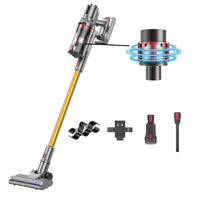 HKM-838995 Cordless Spin Dust Tool Vacuum Cleaner for Deep Cleaning - 34000PA Suction Power, 450W Battery-Powered Stick for Household Use