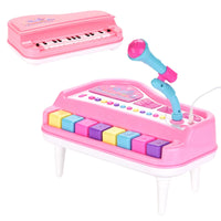 HKM-838995 Educational 8-Key Electronic Piano Toy for Children Ages 3 and Up - Battery Operated Musical Instrument