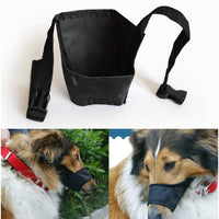 HKM-8391101 Adjustable Soft Breathable Dog Muzzle for Anti Chewing, Barking & Biting – Fits Small to Large Dogs