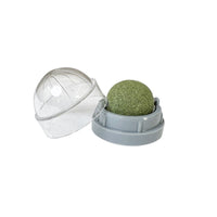 HKM-8392253 Catnip Ball Toy for Cats - Molar Teeth Cleaning, Bite-Resistant, with Avocado Mint & Cheese Flavors