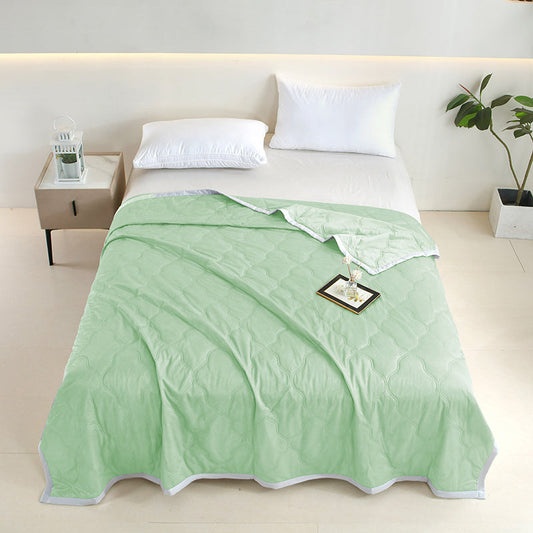 HKM-839251 Innovative Soundwave Design Ultra Soft Reversible Comforter, Lightweight All-Season Quilt for Hot Sleepers, Machine Washable Bedding