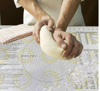 HKM-839315 Platinum Silicone Kneading Pad for Baking - Non-Slip, Heat-Resistant, Easy to Clean, 585 x 385 mm