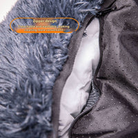 HKM-8393277 Thermal Pet Mat for Vehicles - Thick and Cozy, Available in Single & Double Seat Sizes
