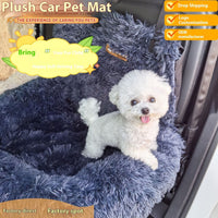 HKM-8393277 Thermal Pet Mat for Vehicles - Thick and Cozy, Available in Single & Double Seat Sizes