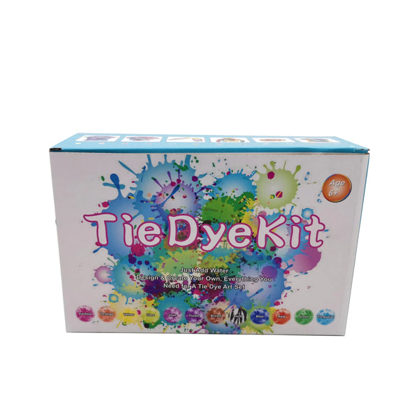 HKM-839379 12-Pack Non-Toxic Tie Dye Powder for Clothing, Socks, Bags, and Art Projects
