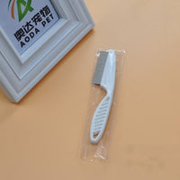 HKM-8395197 Stainless Steel Needle Flea Comb for Cats and Dogs