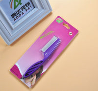 HKM-8395197 Stainless Steel Needle Flea Comb for Cats and Dogs