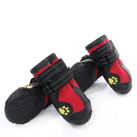 HKM-8396221 Waterproof Rubber Dog Boots for All-Weather Protection – Non-Slip and Warm