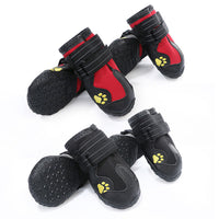 HKM-8396221 Waterproof Rubber Dog Boots for All-Weather Protection – Non-Slip and Warm
