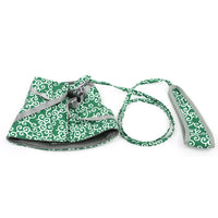HKM-8396861 Japanese Style Cat Walking Chest Strap Vest in Blue, Red, Green - Breathable Polyester with Adjustable Fit
