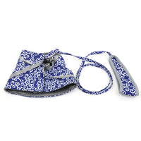 HKM-8396861 Japanese Style Cat Walking Chest Strap Vest in Blue, Red, Green - Breathable Polyester with Adjustable Fit