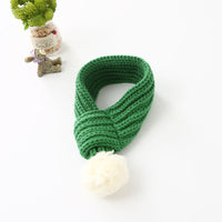 HKM-8396989 Wool Pet Scarf for Cats and Dogs - Casual Style, M & XL Sizes Available