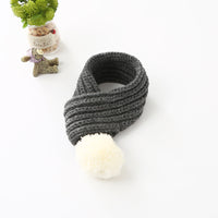 HKM-8396989 Wool Pet Scarf for Cats and Dogs - Casual Style, M & XL Sizes Available